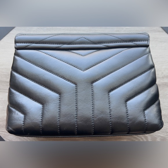 Saint Laurent Loulou (small, matelassé, black) - Picture 6 of 8